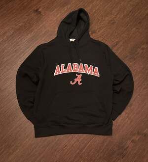 Alabama Crimson Tide L Hoodie Black